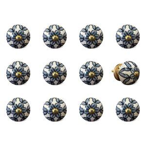Knob-It Home Decor Classic Cabinet & Drawer Knobs | 12-Piece | K3965